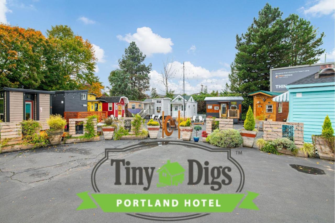 Tiny Digs - Hotel Of Tiny Houses Портленд Экстерьер фото